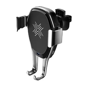 Бездротовий автодержатель з автоматичним затискачем ROCK Air Vent Car Mount Version A 10W - Фото 2