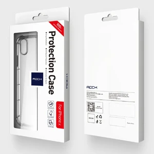 Прозрачный чехол ROCK Fence S Series Transparent Black для iPhone X | XS - Фото 6