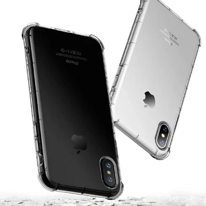 Прозрачный чехол ROCK Fence S Series Transparent Black для iPhone X | XS - Фото 5