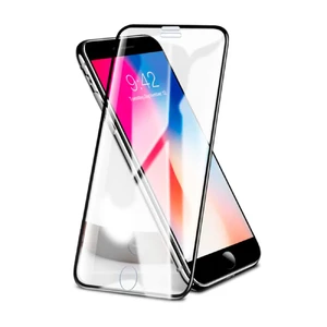 Захисне скло ROCK 3D Full Screen Curved Edge Black для iPhone SE 3 | SE 2 | 8 | 7 - Фото 2