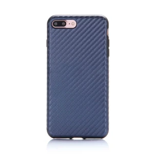 Карбоновый чехол ROCK Origin Series (Textured) Blue для iPhone 7 Plus | 8 Plus - Фото 2