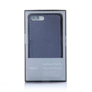 Карбоновый чехол ROCK Origin Series (Textured) Brown для iPhone 7 Plus | 8 Plus - Фото 3