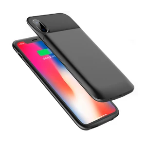 Чехол-аккумулятор ROCK P41 Power Case 6000mAh Black для iPhone X | XS - Фото 2