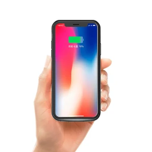 Чехол-аккумулятор ROCK P41 Power Case 6000mAh Black для iPhone X | XS - Фото 3