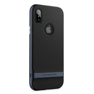 Чохол-накладка ROCK Royce Series Navy Blue для iPhone X | XS RPC1319 - Фото 1