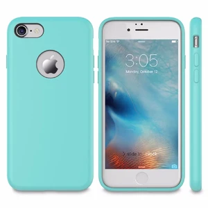 Силіконовий чохол ROCK Touch Silicone Light Blue для iPhone 7 Plus | 8 Plus - Фото 2
