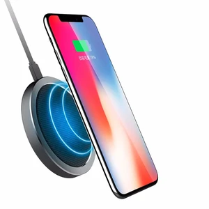 Бездротовий зарядний пристрій ROCK W4 Type-C Wireless Charger Black - Фото 2