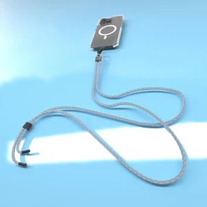 Ремінець Casexy Crossbody Strap М'ятно-рожевий для iPhone - Фото 4