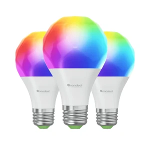Умная лампа Nanoleaf Matter E27 9W Apple HomeKit (3 шт.) NF080B02-3A19E - Фото 1
