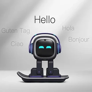 Умный интерактивный робот с искусственным интеллектом Living.AI Emo AI Desktop Pet домашний любимец - Фото 6