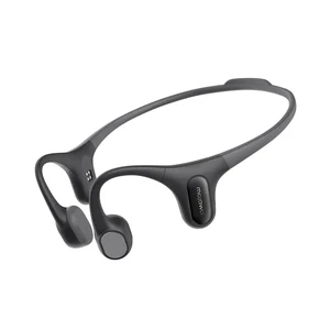 Наушники беспроводные Bluetooth для спорта костные Mojawa Run Plus Black, IP68, со встроенной памятью 32 ГБ