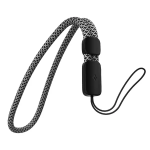 Універсальний ремінець для AirPods Pro 2 та телефона | Spigen Universal Wrist Strap Black AFA03431 - Фото 1
