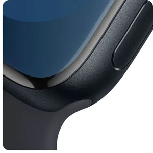 Смарт-часы Apple Watch Series 9 GPS, 45mm Midnight Aluminum Case with Midnight Sport Band - M/L (MR9A3) - Фото 4
