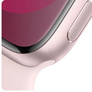 Смарт-часы Apple Watch Series 9 GPS + Cellular 45mm Pink Aluminium Case с Light Pink Sport Band (MRML3) - Фото 4