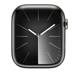 Смарт-часы Apple Watch Series 9 GPS + Cellular 45mm Graphite Stainless Steel Case с Midnight Sport Band (MRMW3) - Фото 3
