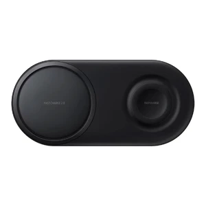 Швидка бездротова зарядка Samsung Duo Pad Black 15W