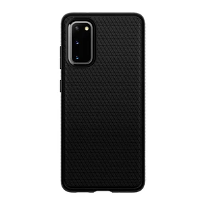 Чехол для Samsung Galaxy S20 Spigen Liquid Air Matte Black - Фото 2