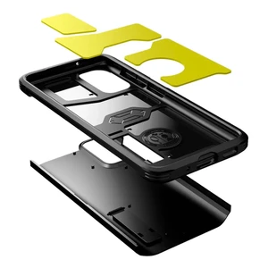 Противоударный чехол Spigen Tough Armor Black для Samsung Galaxy S20 - Фото 5