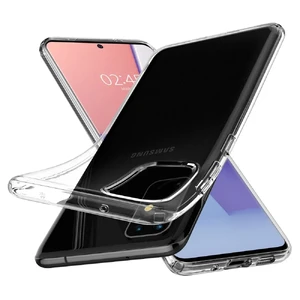Чехол для Samsung Galaxy S20+ Spigen Liquid Crystal Case Matte Black - Фото 2