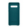 Кожаный чехол Samsung Leather Back Cover Green для Samsung Galaxy S10 - Фото 4