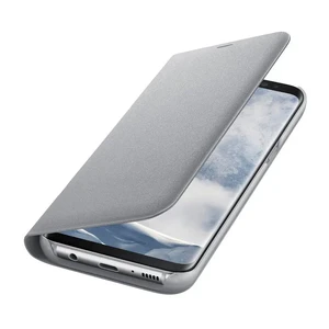 Чохол Samsung LED Wallet Cover Silver для Samsung Galaxy S8 - Фото 4