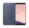 Чехол Samsung LED Wallet Cover Orchid Gray для Samsung Galaxy S8 Plus - Фото 2