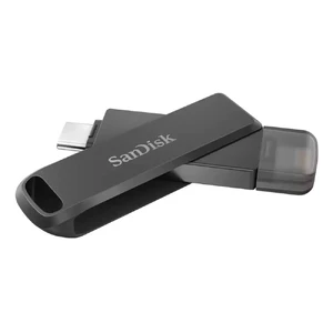 Флешка SanDisk iXpand Luxe USB-C/Lightning 256GB для iPhone | iPad | MacBook | Android - Фото 4
