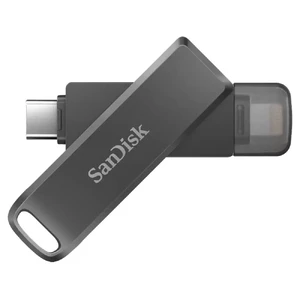 Флешка SanDisk iXpand Luxe USB-C/Lightning 64GB для iPhone | iPad | MacBook | Android - Фото 2