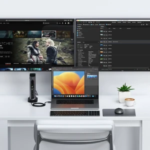 Хаб (адаптер) 16-в-1 USB-C Satechi Thunderbolt 4 Multimedia Pro Dock для MacBook | iMac | iPad | Windows - Фото 6