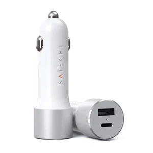 Автомобильное зарядное устройство Satechi Type-C PD Car Charger 72W Space Gray