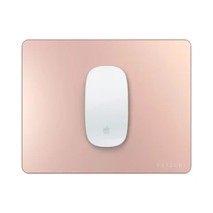 Алюминиевый коврик для мыши Satechi Aluminum Mouse Pad Rose Gold - Фото 2