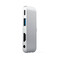 Хаб Satechi Aluminum Type-C Mobile Pro Hub Silver для iPad Pro 11" | 12.9" | Air 4 | mini 6 - Фото 2