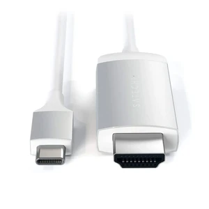 Кабель (адаптер) Satechi Aluminum Type-C to HDMI 4K 60HZ - Фото 3