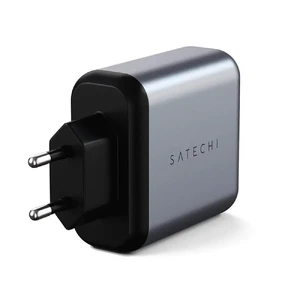 Быстрое зарядное устройство (сетевой адаптер) Satechi Dual-Port Wall Charger 30W - Фото 2