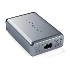 Швидке зарядний пристрій (мережевий адаптер) Satechi Dual Type-C PD Travel Charger 75W (EU) - Фото 3