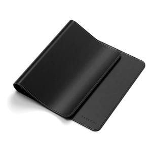 Большой коврик для мыши и клавиатуры (бювар) Satechi Eco-Leather Deskmate Black - Фото 3
