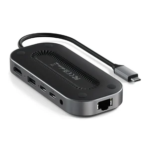 Багатопортовий хаб (адаптер) Satechi Multiport USB-4 Ethernet W2.5G для MacBook | iMac | iPad - Фото 2
