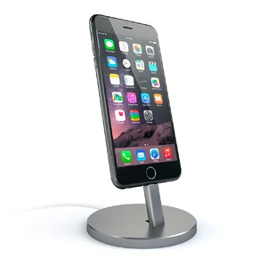 Док-станция Satechi Aluminum Lightning Charging Stand Space Gray для iPhone | iPod  - Фото 1
