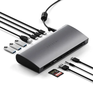 Хаб (адаптер) Satechi Thunderbolt 4 Dock для MacBook | iMac | iPad - Фото 4