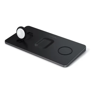 Бездротова зарядка Satechi Trio Wireless Charging Pad для iPhone | Samsung | Apple Watch | AirPods - Фото 3