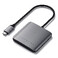 Хаб Satechi USB-C 4-Port Space Gray для MacBook | iPad ST-UC4PHM - Фото 1