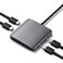 Хаб Satechi USB-C 4-Port Space Gray для MacBook | iPad - Фото 4