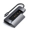 Хаб (адаптер) USB-C Satechi Hybrid Multiport із кишенею для SSD Space Gray для MacBook | iPad - Фото 3