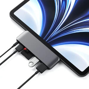 Хаб (адаптер) Satechi USB-C Mobile Pro Hub SD для MacBook | iPad - Фото 6