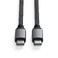 Нейлоновый кабель Satechi USB-C to USB-C Charging Cable 100W 2m - Фото 3