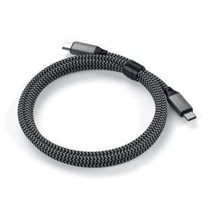 Нейлоновый кабель Satechi USB-C to USB-C Charging Cable 100W 2m - Фото 5