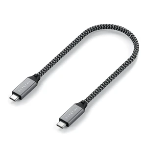 Зарядный кабель Satechi USB4 USB-C to USB-C Cable (0.2 m) - Фото 2
