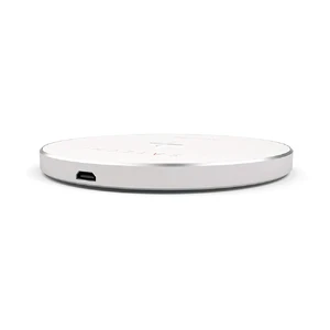 Бездротова зарядка Satechi Aluminum Wireless Charger Silver - Фото 5