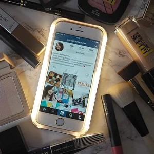 Селфі-чохол з підсвічуванням iLoungeMax Selfie Rose Gold для 7 | 6s | 6 - Фото 2