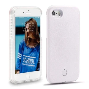 Селфи-чехол с подсветкой iLoungeMax Selfie White для iPhone SE 3 | SE 2 | 8 | 7 | 6s | 6 - Фото 2